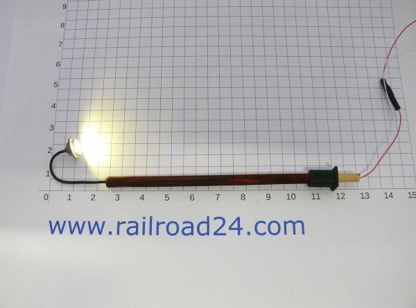 4x Holzlampe 114mm